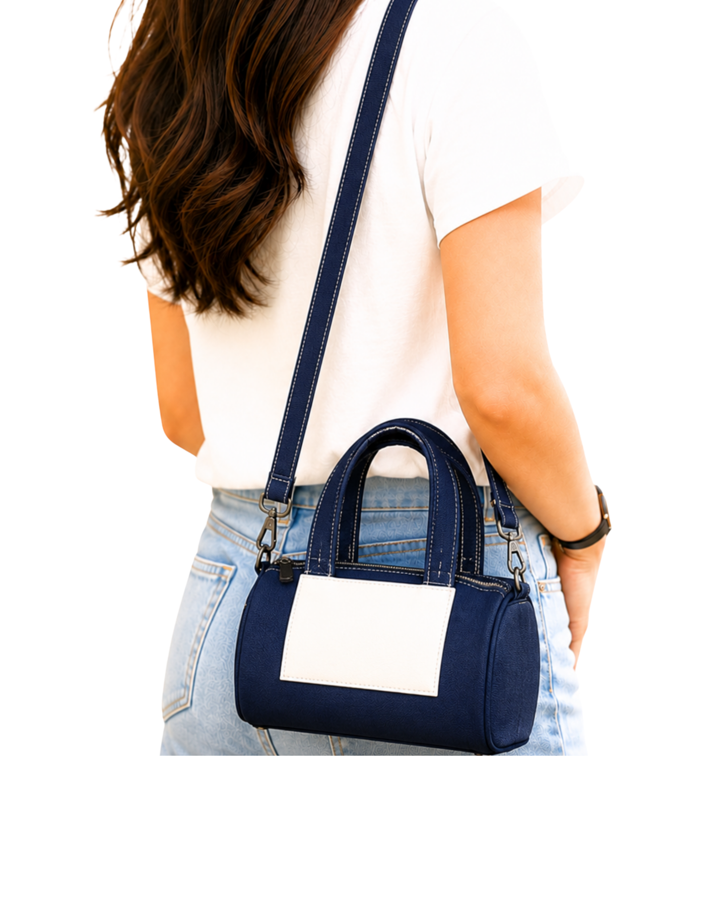 Navy Hand Bag